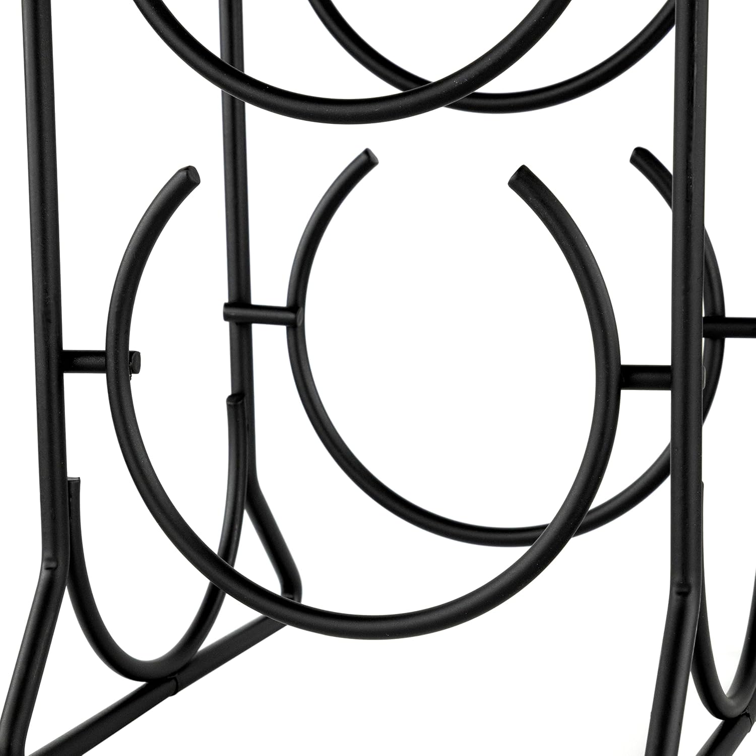 Spectrum Diversified Horseshoe Wine Rack 3 Bottle Black