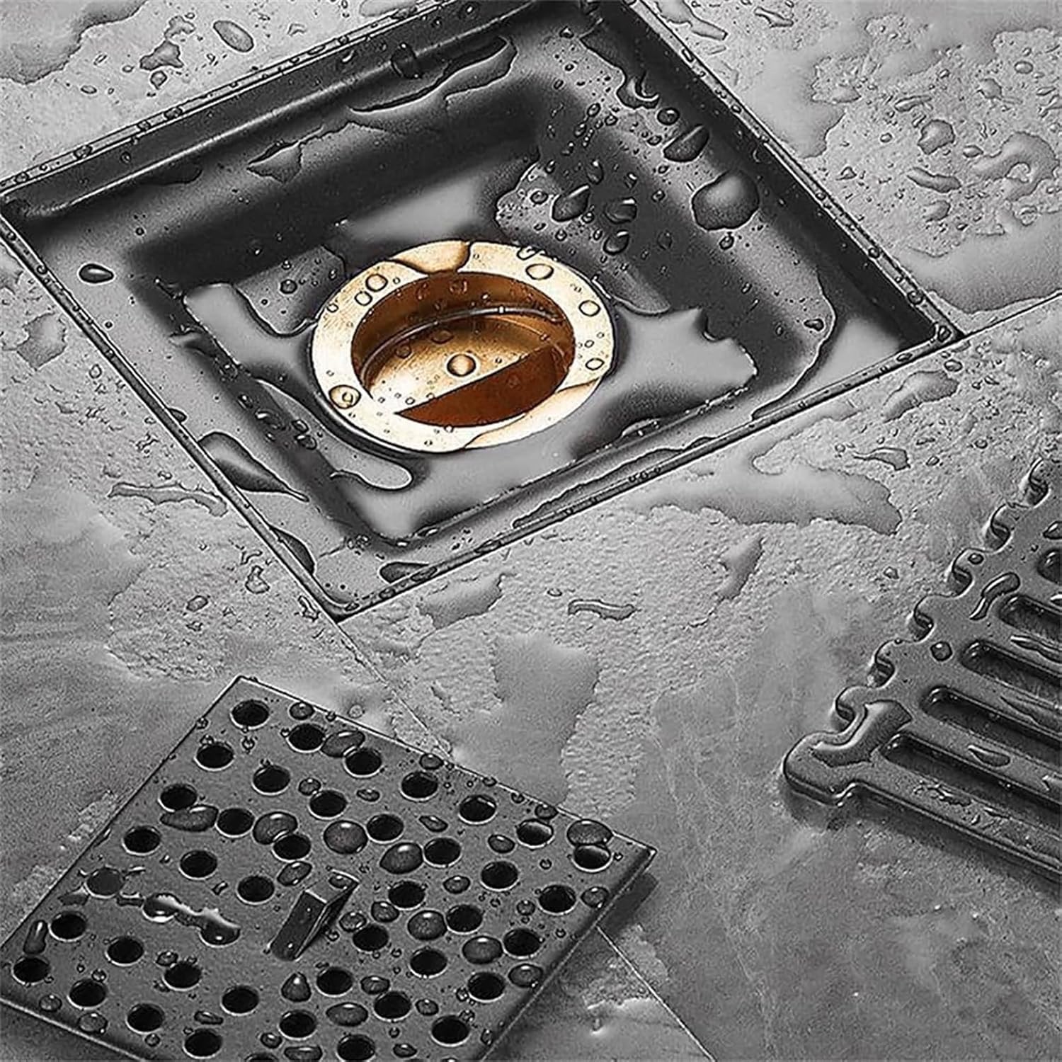 Kuuleyn Floor Drain Backflow Preventer with Deodorizing Core
