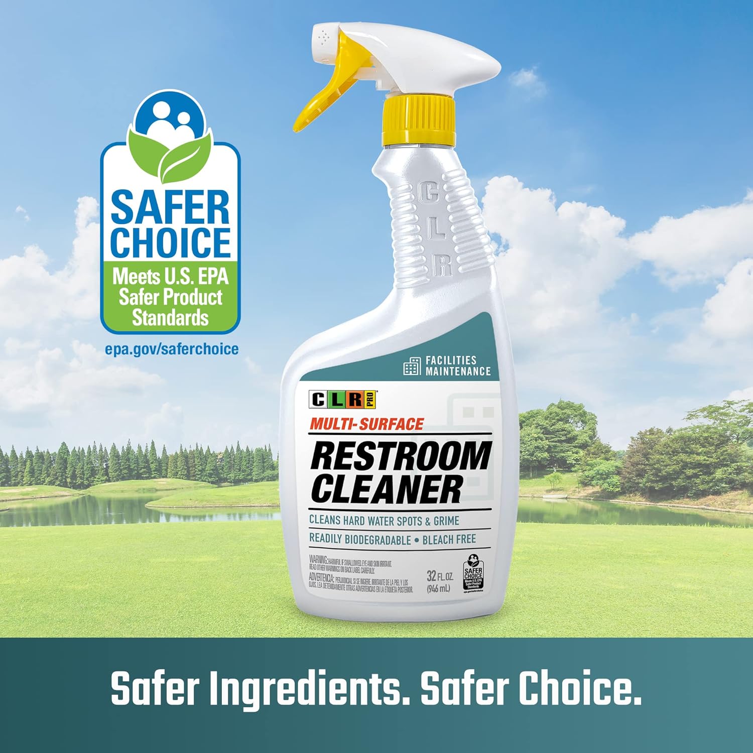 CLR PRO Restroom Cleaner 32 Oz Pack of 2