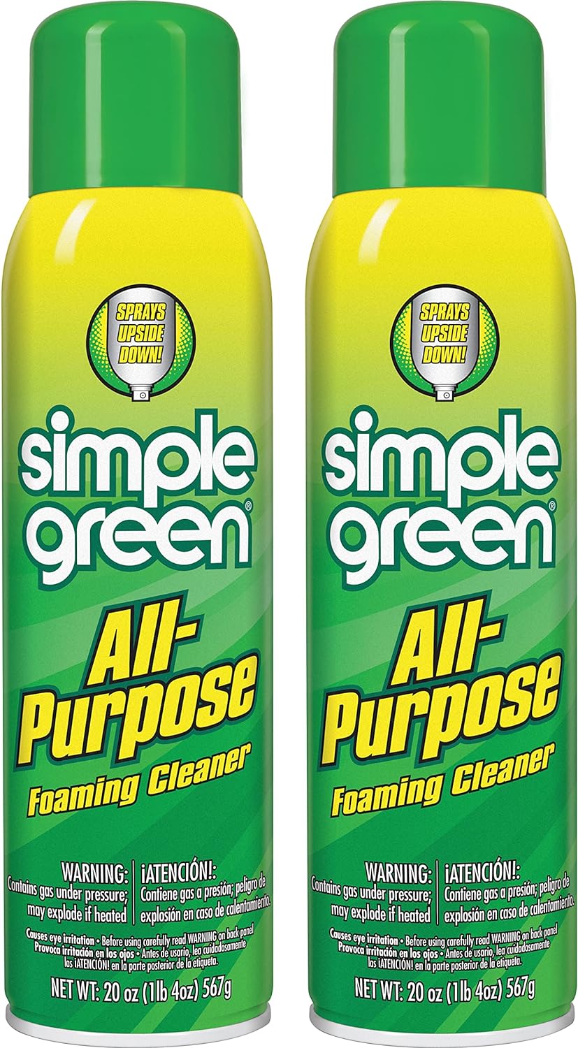 Simple Green All-Purpose Foaming Cleaner 20 Oz Pack of 2 1