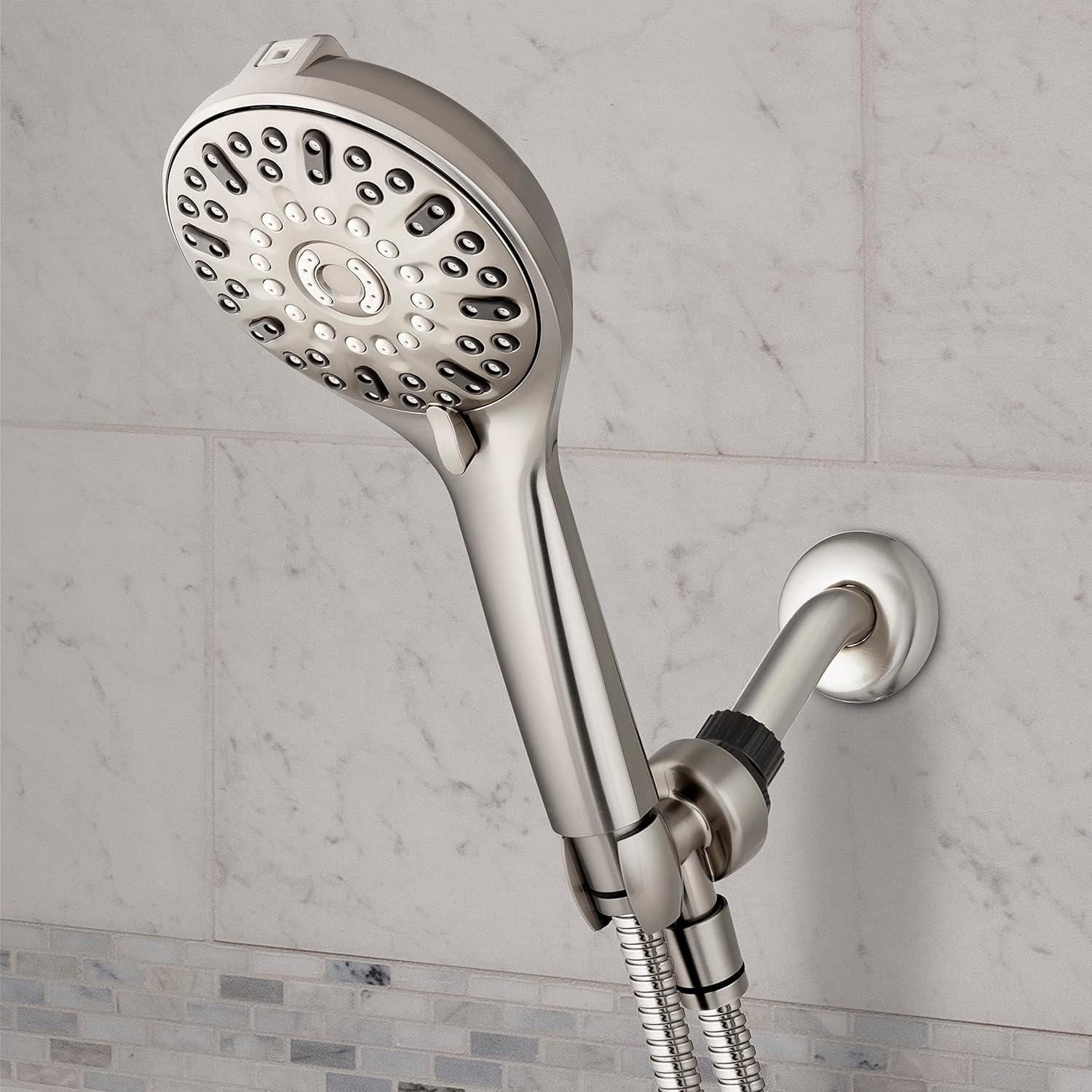 Waterpik ShowerClean Pro Handheld High Pressure Shower Head