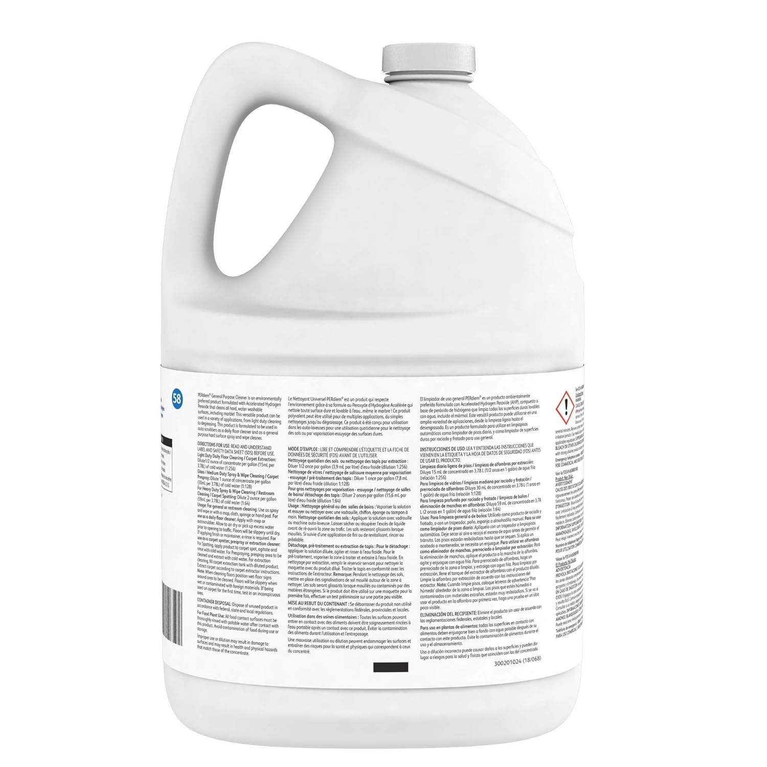 Diversey 94998841 AHP General Purpose Cleaner 1-Gallon Pack of 4 1