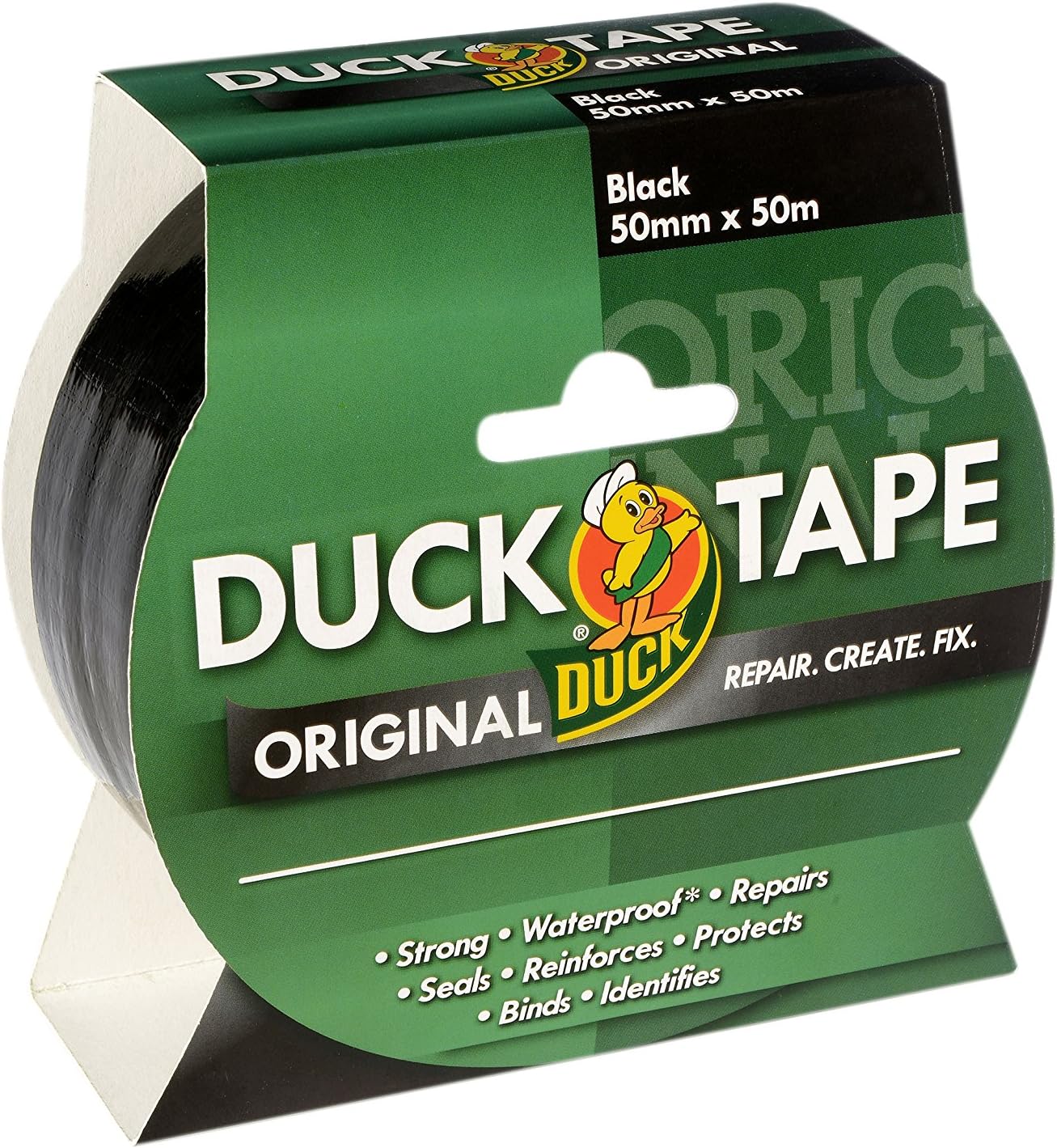 Duck Original Black Duct Tape 50mm x 50m 1