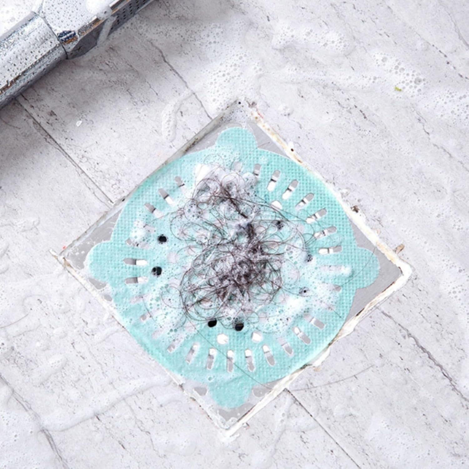 40PCS 4 Inch Disposable Drain Hair Catcher Stickers