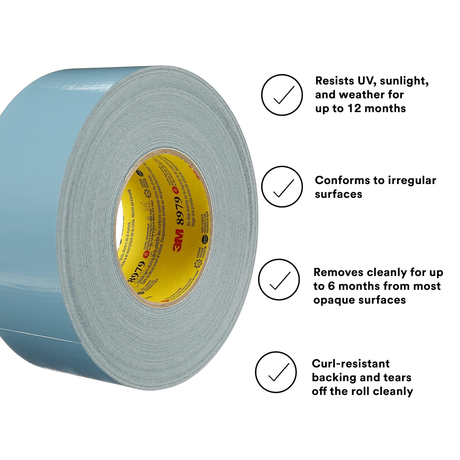 3M Heavy Duty Duct Tape Slate Blue 48mm x 55m