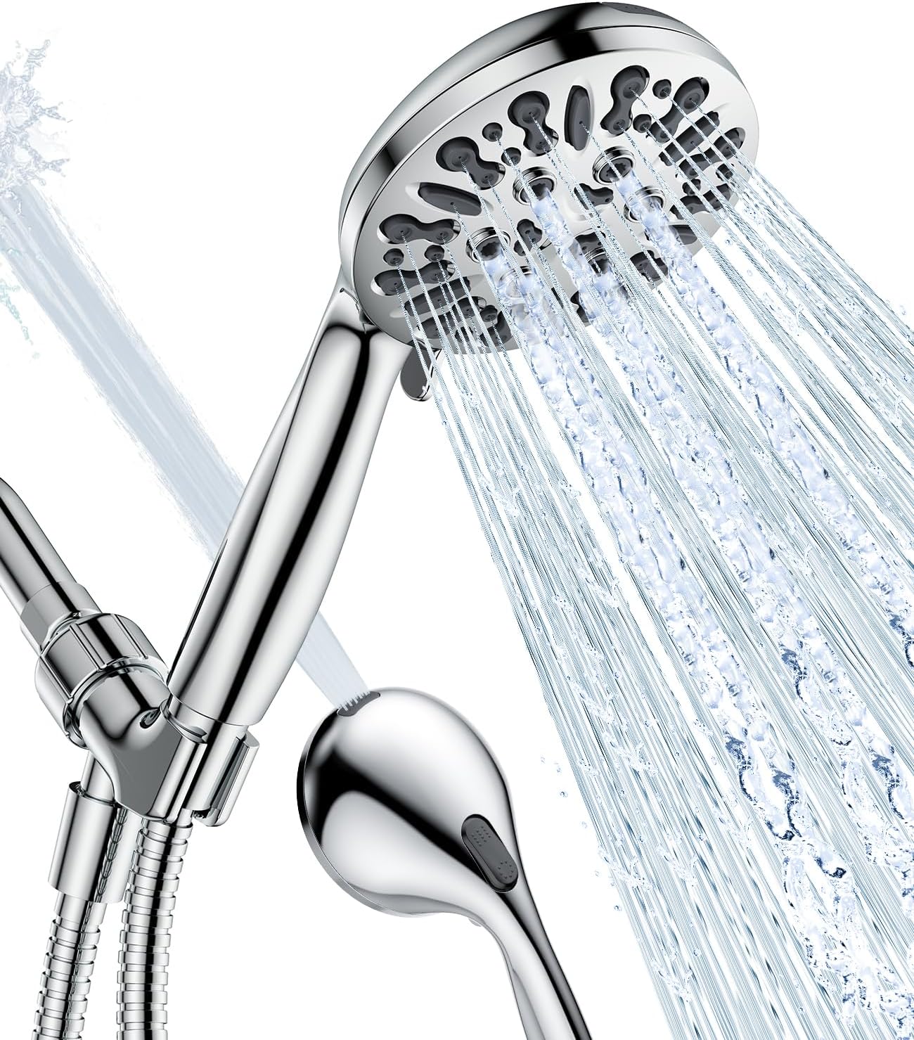 JDO High Pressure Handheld Shower Head with 9 Settings 1