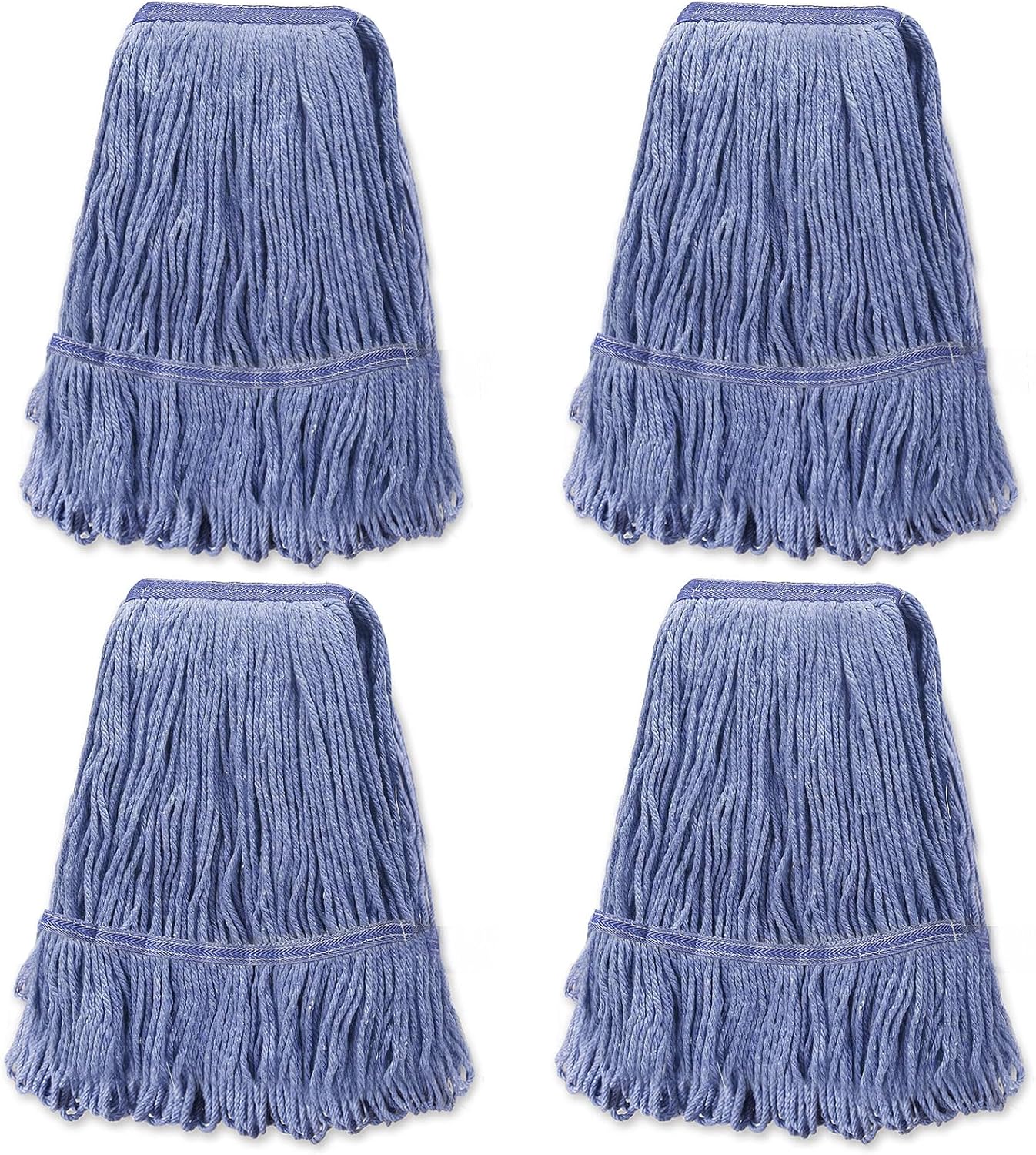 HiBaBy Heavy Duty Mop Head Replacement Pack of 4