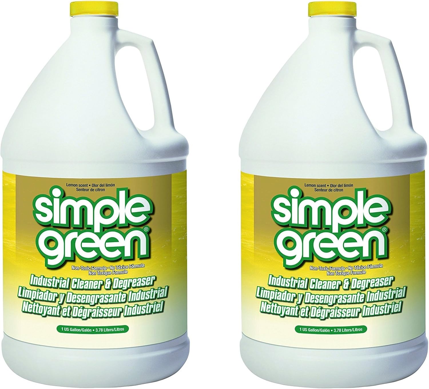 Simple Green Industrial Cleaner Degreaser 1 Gal Pack of 2 1