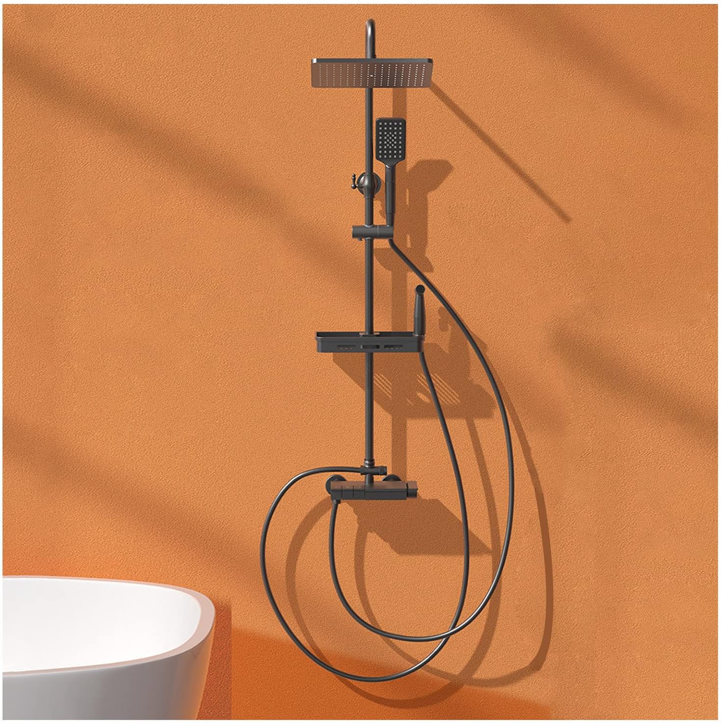 XHALERY Handheld Shower Head Combo with 5 Settings