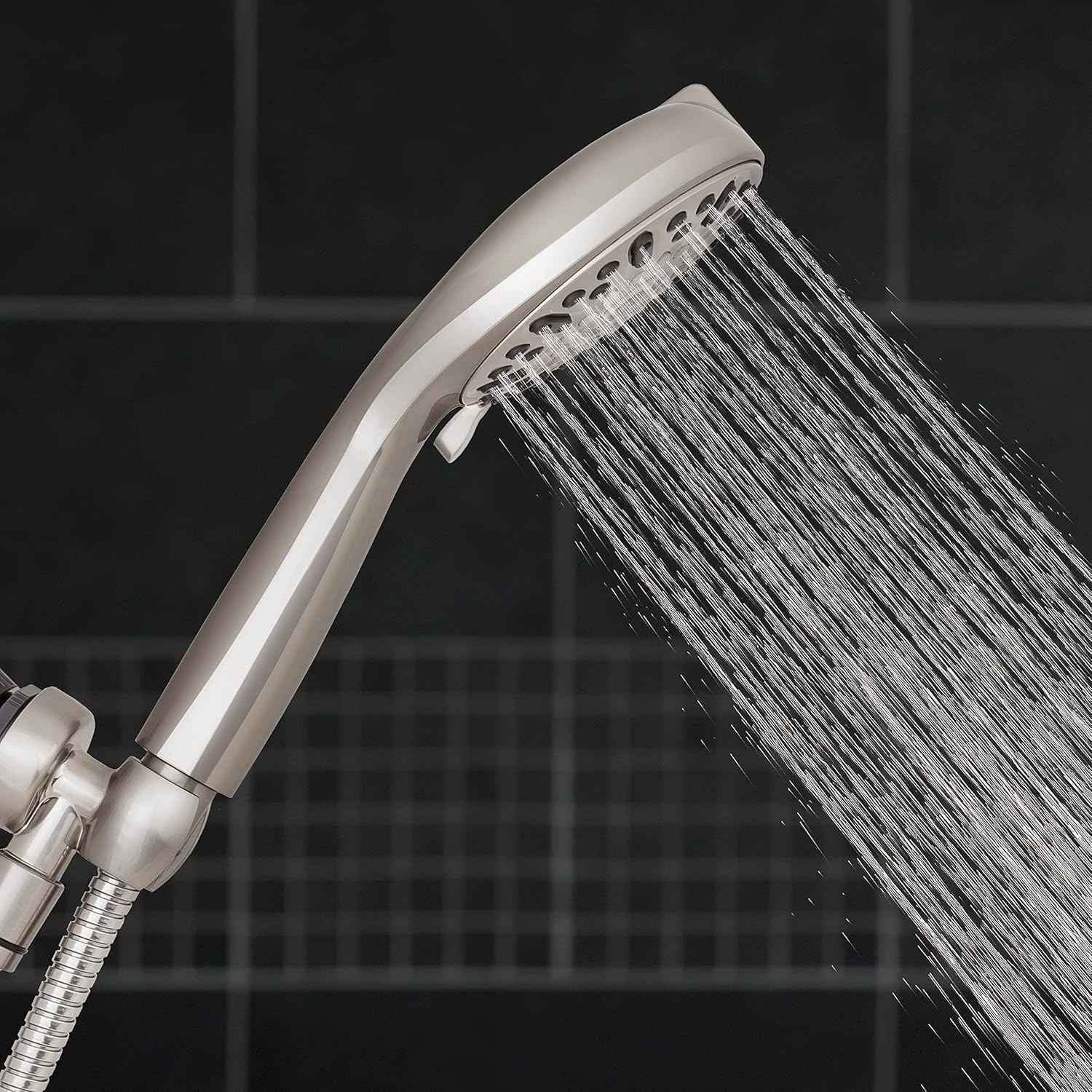Waterpik ShowerClean Pro Handheld High Pressure Shower Head