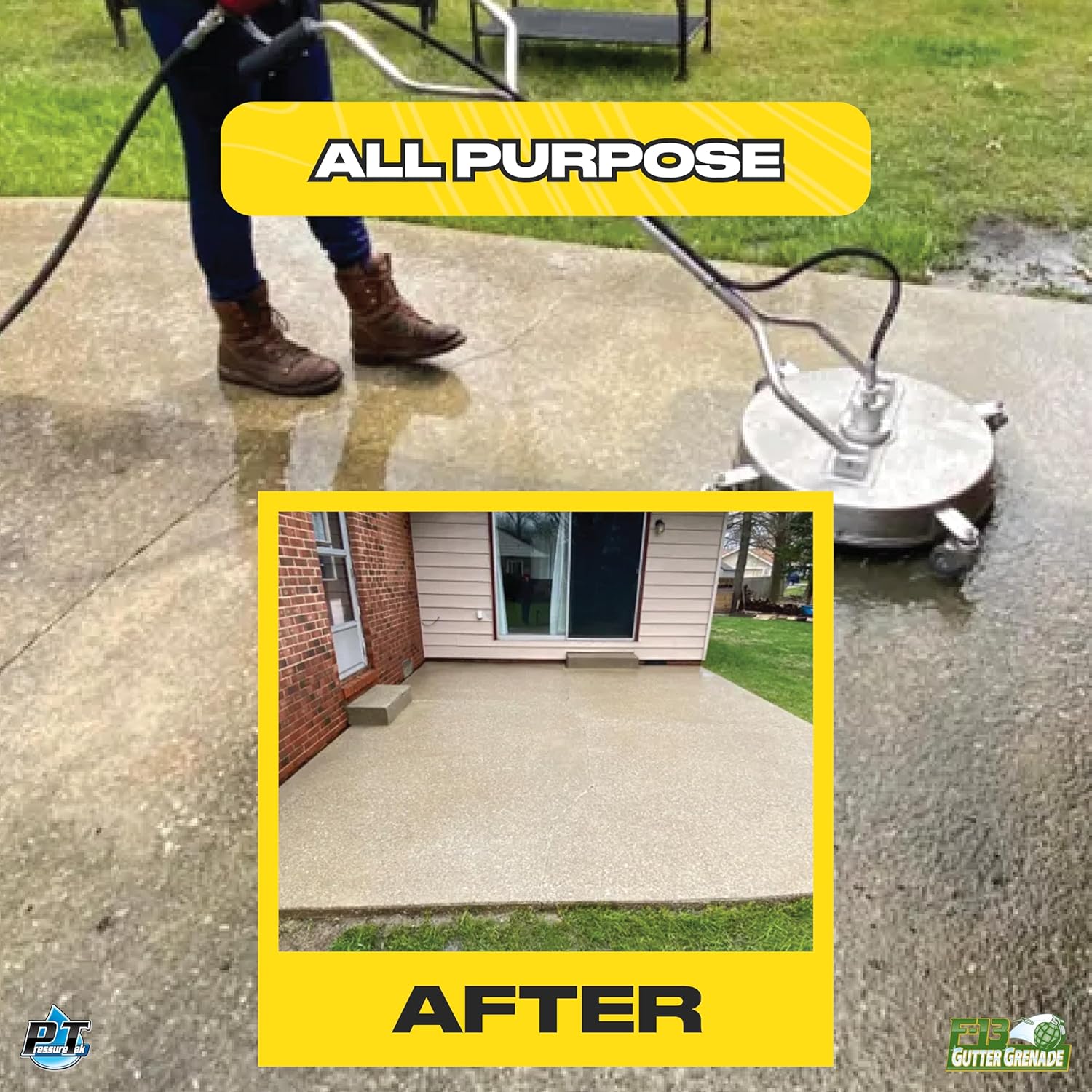 PressureTek Elemonator 12 Gallon Surfactant for Cleaning