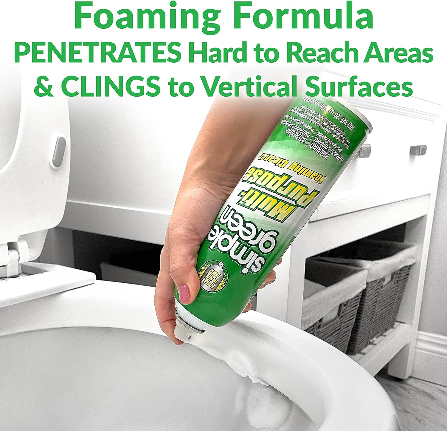 Simple Green All-Purpose Foaming Cleaner 20 Oz Pack of 2 1