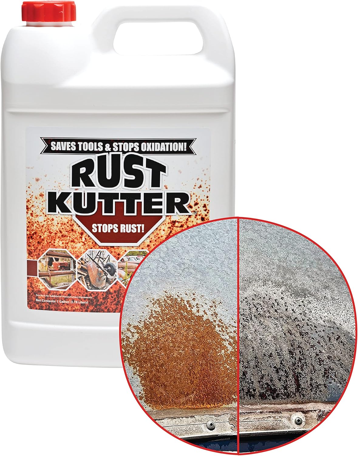 Rust Kutter - Gallon - Rust Remover for Metal Surfaces